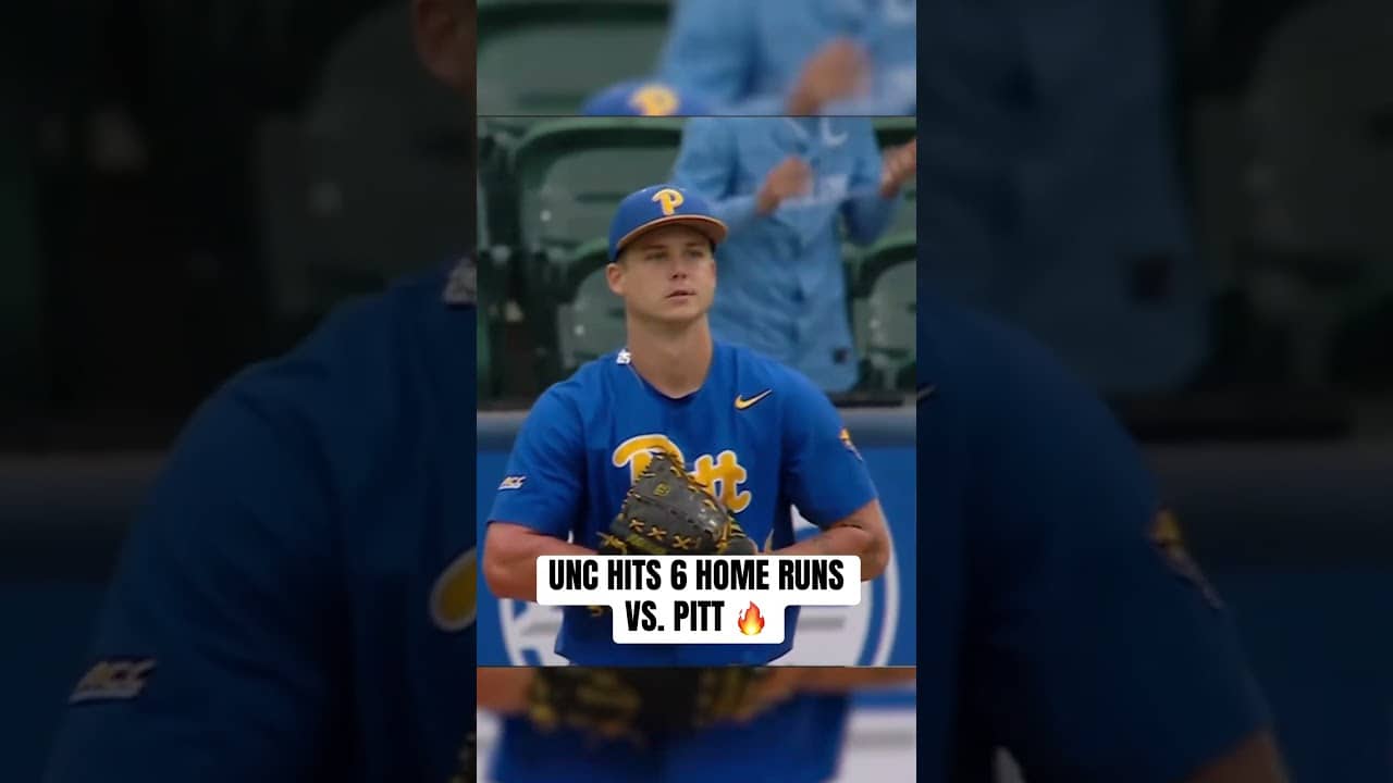 A season high for team home runs in a game for UNC 😮‍💨 #collegebaseball #unctarheels #accbaseball
