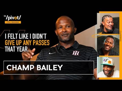 Champ Bailey Hall of Famer on why QBs stopped throwing his way, Revis comp & NFL regret| The Pivot