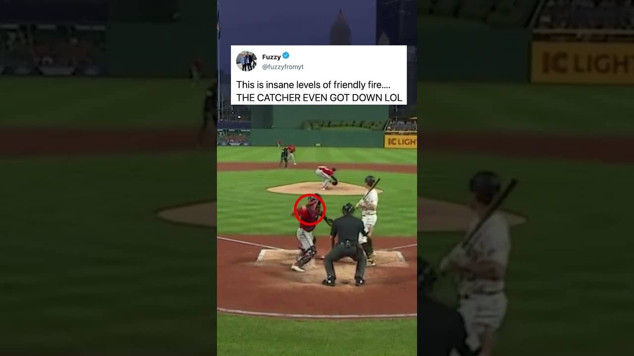 right to his head 😬