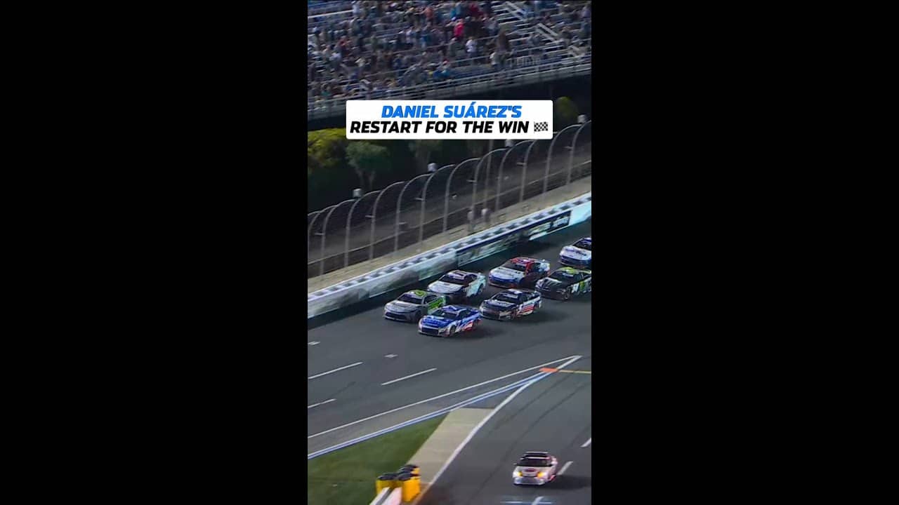 Daniel Suárez's Restart to Win the 2026 Coca-Cola 600