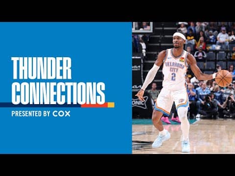 Watch the Thunder's Top Assists From the Start of the Season | Thunder Connections Presented by COX
