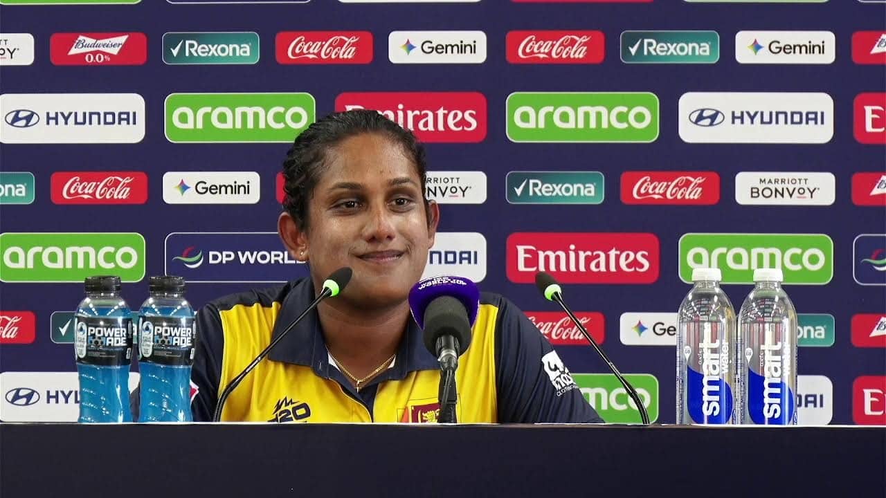 Watch Ireland v Sri Lanka #T20WomesWorldCup 2026 Post-Match Media Conference
