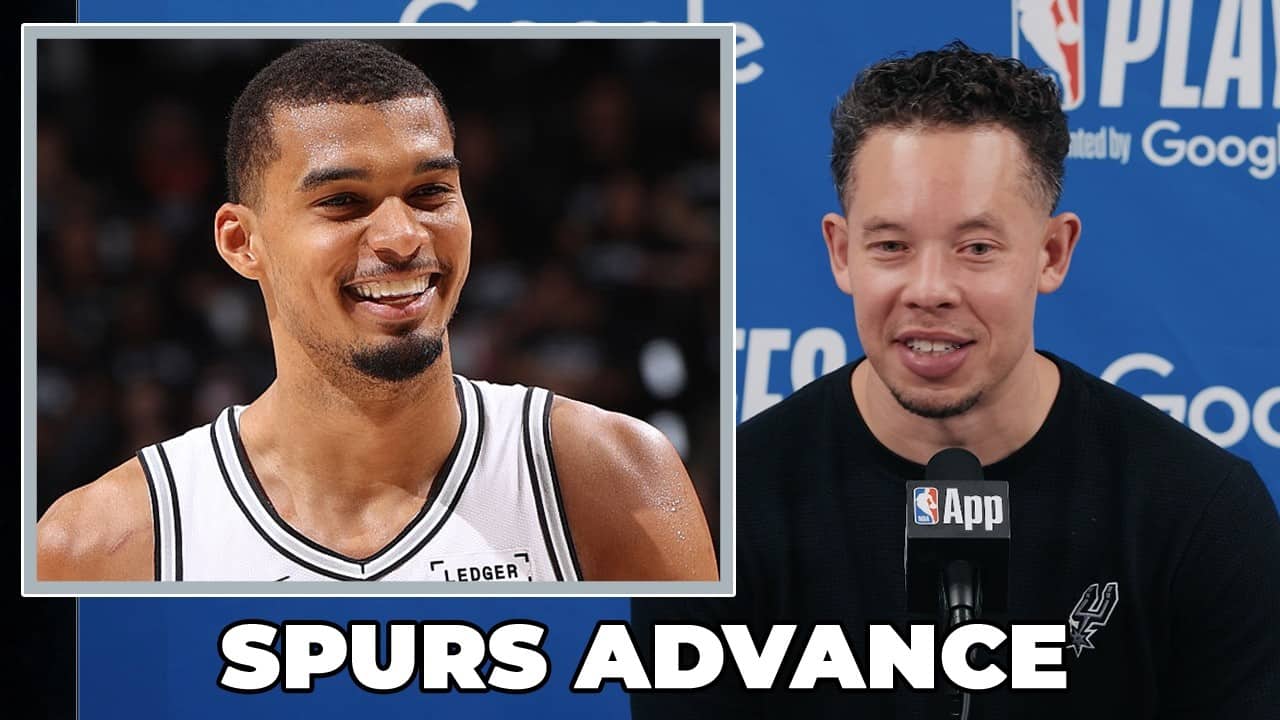 Mitch Johnson on Spurs Advancing to Round 2 of the NBA Playoffs