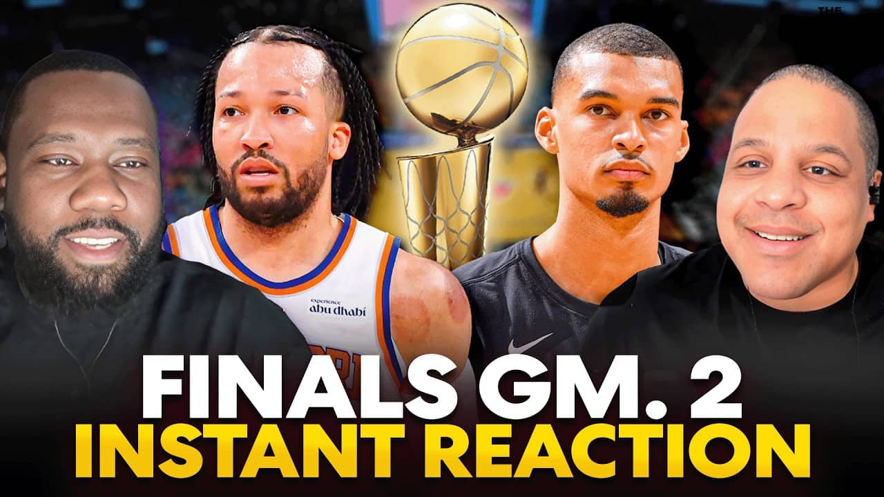 Spurs-Knicks NBA Finals Game 2 REACTION! | Dunker Spot Live