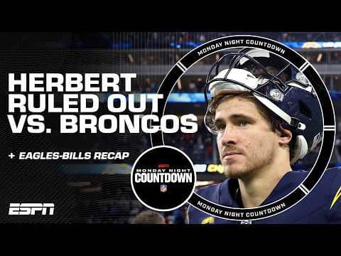 🚨 Justin Herbert RULED OUT vs. Broncos 🚨 + Can Eagles' defense carry them to the Super Bowl? | MNC