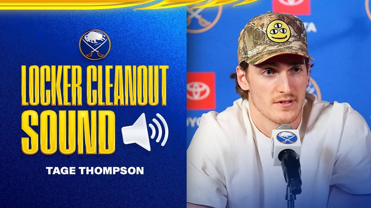 "It's Been An Emotional Year" | Tage Thompson On 2025-26 Buffalo Sabres Season, Playoff Run