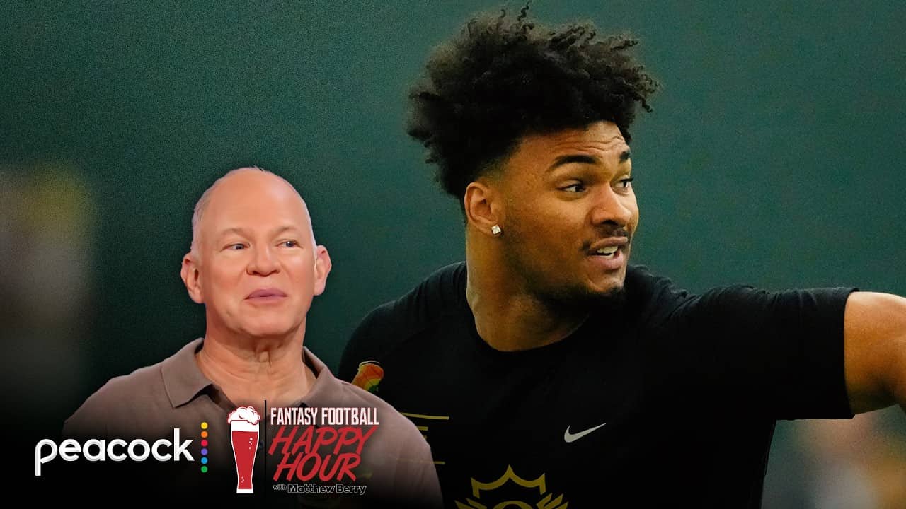 Projections for rookie TE Sadiq, vets Andrews, Goedert | Fantasy Football Happy Hour | NFL on NBC
