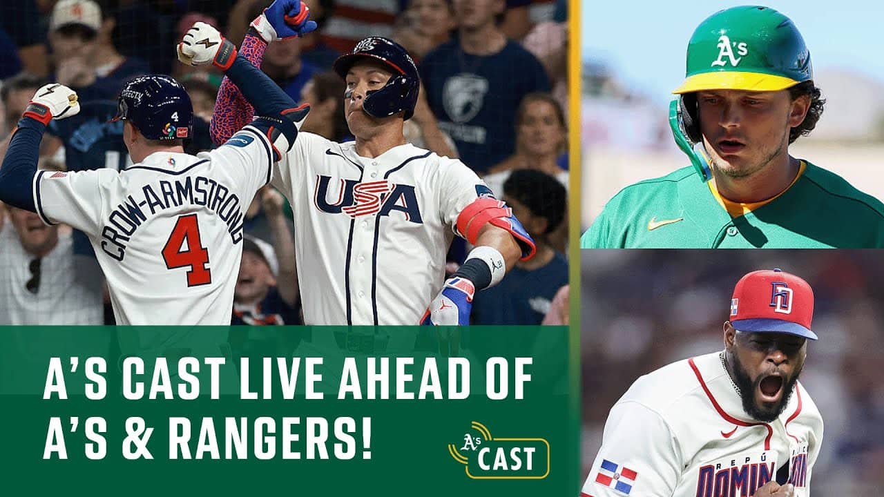 A's & Rangers Preview A's Cast Live | Luis Severino, Paul Hembekides & Jared Sandler join Towny!