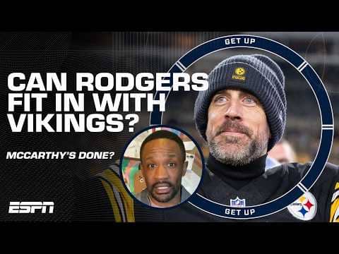 Can Aaron Rodgers work in Minnesota? 👀 Foxworth says he’s not an EASY-FIT puzzle piece | Get Up