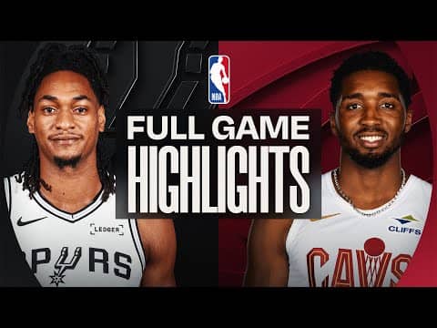 SPURS at CAVALIERS | FULL GAME HIGHLIGHTS | December 5, 2025