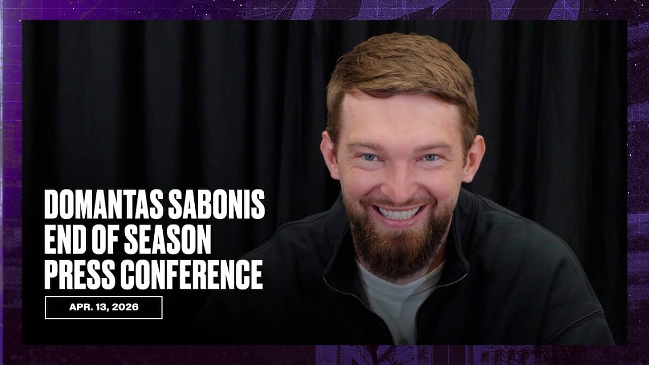 Domantas Sabonis End of Season Exit Interview | 4.13.26