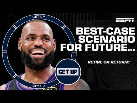 LeBron James addresses his NBA future and becoming a free agent after his 23rd season | Get Up