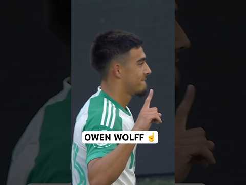 Owen Wolff PERFECT FIRST TOUCH and Finish!!