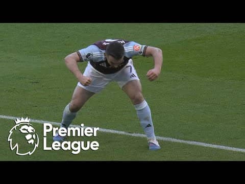 John McGinn doubles Aston Villa's lead against Nottingham Forest | Premier League | NBC Sports