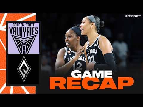 Aces cruise past Valkyries, improve to 12-4 on season | WNBA Recap