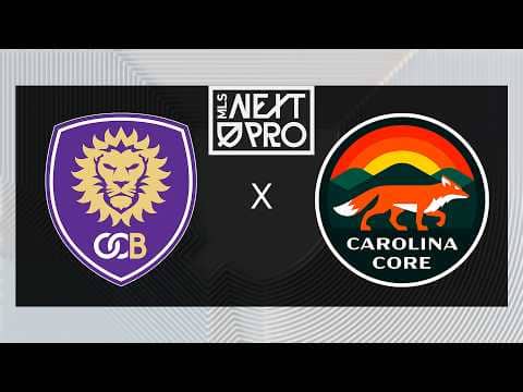 MLS NEXT PRO: Orlando City B vs Carolina Core FC | April 19, 2026