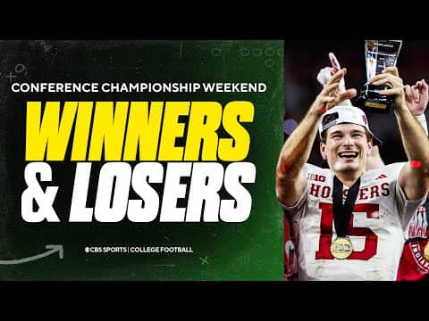 College Football Week 15 Winners & Losers: Indiana's Perfect Finish, ACC Chaos, Bubble Teams & More