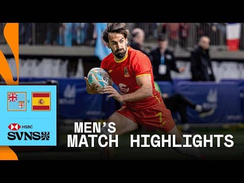 Spain SURVIVE a late FIGHTBACK 💪 | Fiji v Spain | HSBC SVNS Vancouver 2026 | Match Highlights
