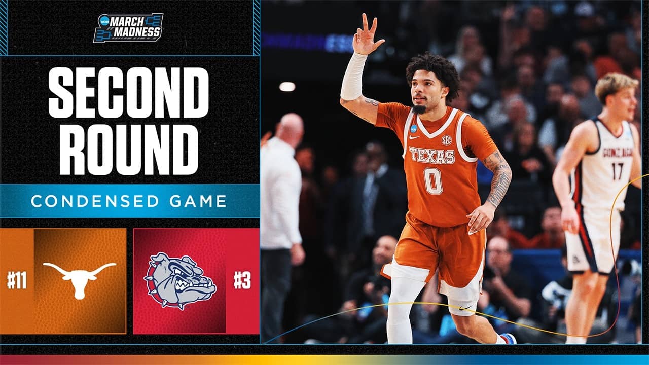 Texas vs. Gonzaga - Second round NCAA tournament extended highlights