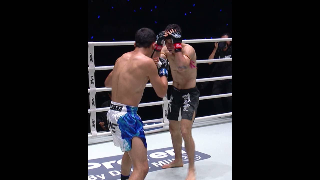 When Pol Pascual unleashed relentless DAMAGE on Daler Asrorov at ONE Friday Fights 139! 🪓💥