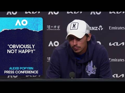Alexei Popyrin Press Conference | Australian Open 2026 First Round