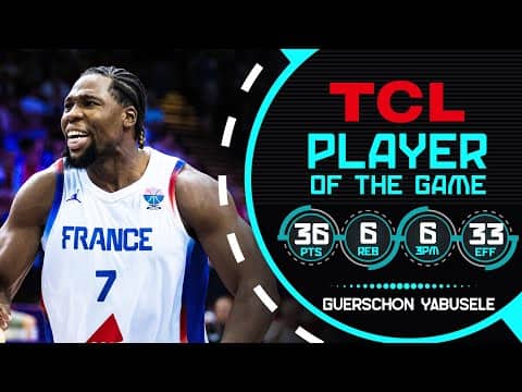 Guerschon Yabusele (36 PTS) | TCL Player Of The Game | FRA 🇫🇷 vs POL 🇵🇱 | FIBA EuroBasket 2025