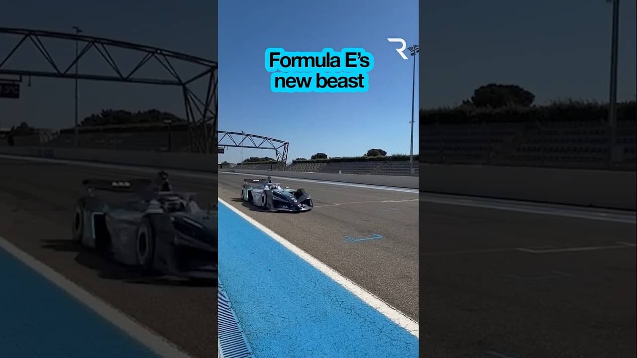 New 205mph Formula E car ⚡️