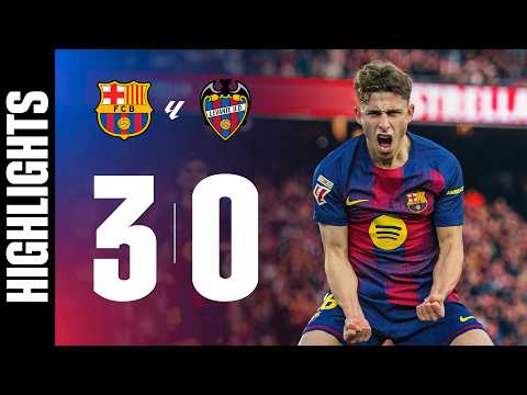 FC BARCELONA 3 vs 0 LEVANTE | LALIGA 2025/26 MD25 🔵🔴