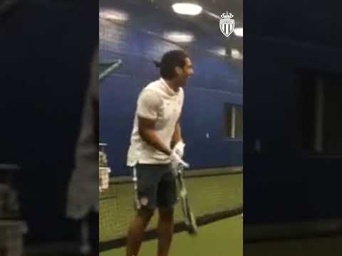 La reconversion de Falcao au baseball ⚾️ #asmonaco #falcao #baseball