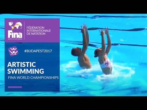 Flamini & Minisini's Epic Gold Moment | Artistic Swimming - Budapest 2017 | FINA World Championships
