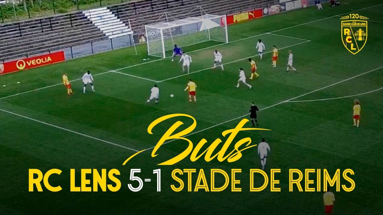 GROUPE ÉLITE I Les buts lensois de RC Lens-Stade de Reims
