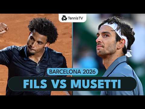 Arthur Fils vs Lorenzo Musetti Quarter-Final Highlights 🔥 | Barcelona 2026