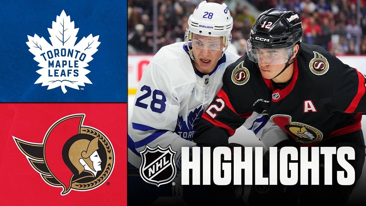 Maple Leafs vs. Senators | NHL Highlights | April 15, 2026