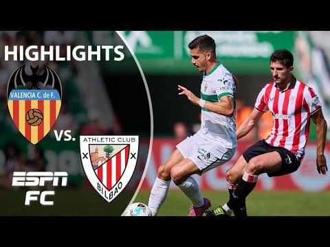 Quarter-finals: Valencia vs. Athletic Club | Copa del Rey Highlights | ESPN FC