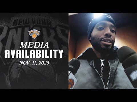 Coach Mike Brown, Jalen Brunson, Mikal Bridges & Karl-Anthony Towns Postgame Media | Nov. 11, 2025