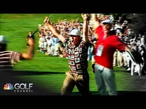 Payne Stewart and Colin Montgomerie's quiet moment of sportsmanship in 1999 | Golf Channel