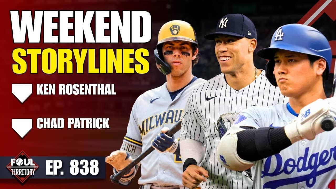 Dodgers-Brewers Showdown, AL East Clash | Ken Rosenthal & Chad Patrick Join | Foul Territory