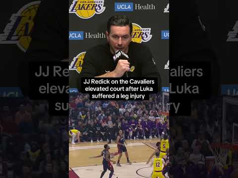 JJ Redick's thoughts on the Cavs' elevated court