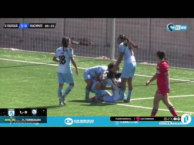 #GolesP11 D. Iquique 1-0 Huachipato Fecha 7 1ra Rueda Liga Femenina 09-05-2026