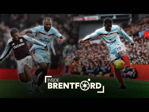 Pitchside as OUATTARA sparks away end chaos! 🤩 | Inside Brentford | Aston Villa (A)
