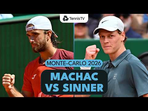 Tomas Machac Faces Jannik Sinner In Last 16 ⚔️ | Monte-Carlo 2026 Highlights