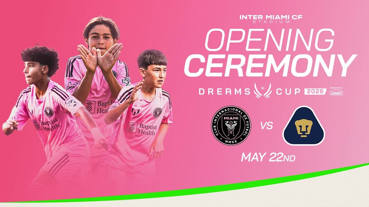 Dreams Cup Opening Ceremony Inter Miami vs Pumas