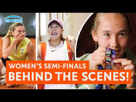 BEHIND-THE-SCENES as Andreeva and Chwalinska reach Roland-Garros 2026 FINAL! | From Paris, with Clay