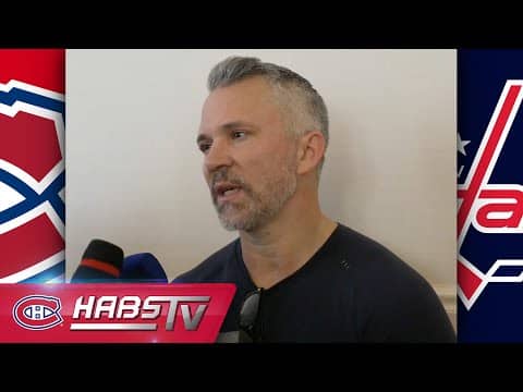 MTL@WSH: Martin St-Louis' pregame media op | FULL PRESS CONFERENCE