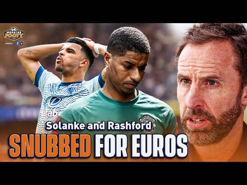 Shock as Rashford Left Out of England's 33-Man Euros provisional Squad | Morning Footy | CBS Sports