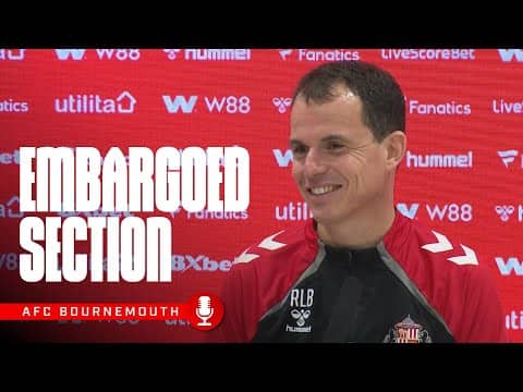 AFC Bournemouth Press Conference | The Embargoed Section