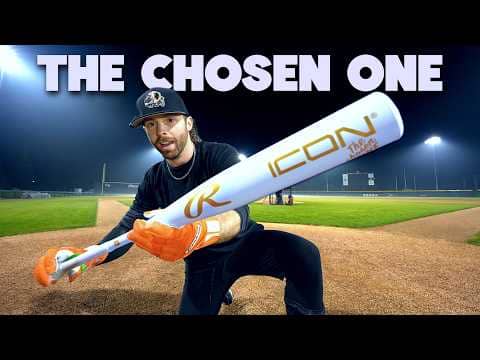 Hitting with "THE CHOSEN ONE" | BBCOR Baseball Bat Review (2026 Rawlings Icon 1-piece)