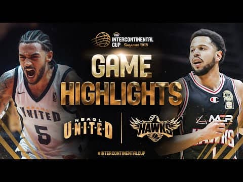 NBA League United vs Illawarra Hawks | Basketball Highlights | FIBA ICC 2025
