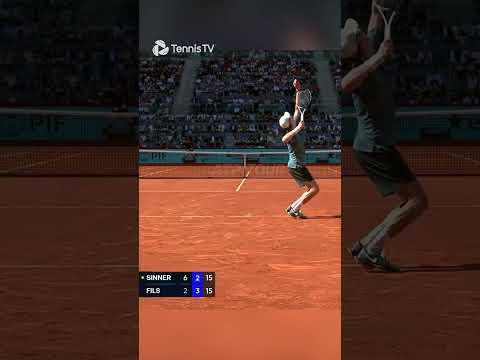 Jannik Sinner at Court-Level is INSANE 😳