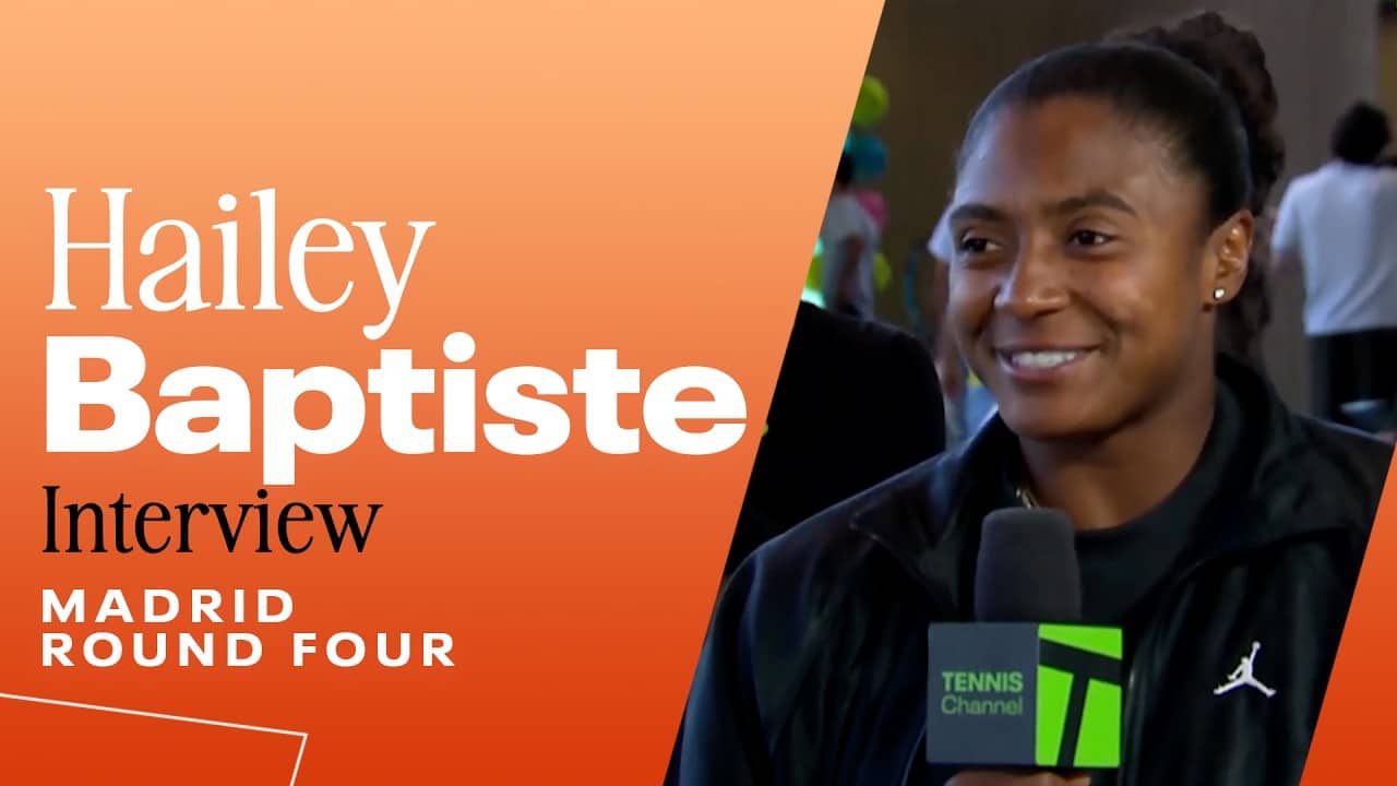 Hailey Baptiste's mindset carries her to the Madrid quarterfinals 🧠 | 2026 Madrid